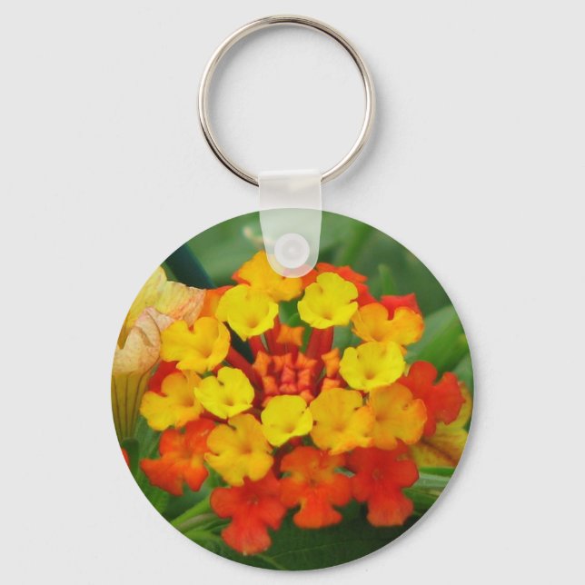 Söt Lantana Nyckelring (Framsida)
