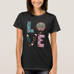 Söt lärare grafik för kvinnor och världens bästa t shirt