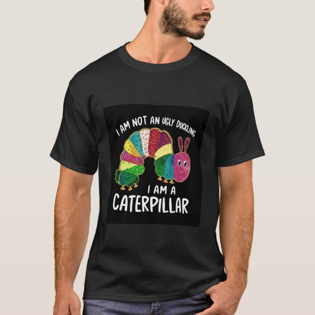 Söt larv med talesätt 1 t shirt (Framsida)