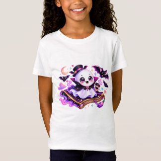 Söt läsande spökhalloween t shirt