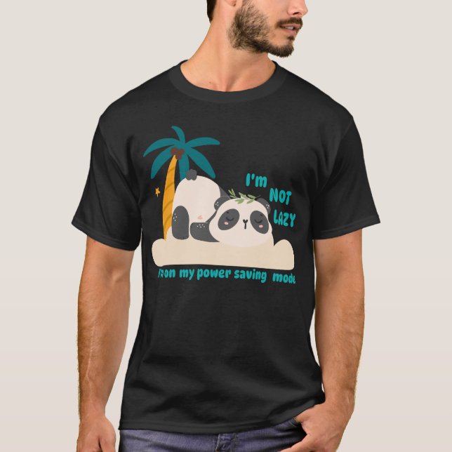 Söt lat mask  t shirt (Framsida)