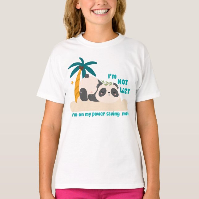 Söt lat mask t shirt (Framsida)