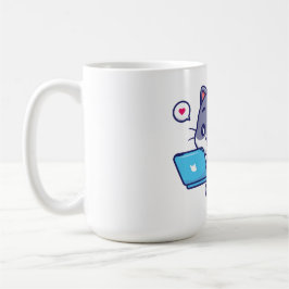 Söt, lat student - i morgon kanske jag ska studera kaffemugg