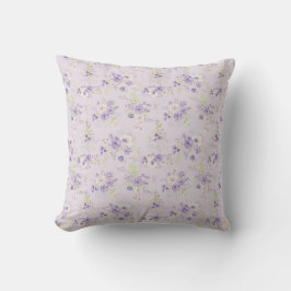 Söt Lavender-blommigtens utformning Kudde