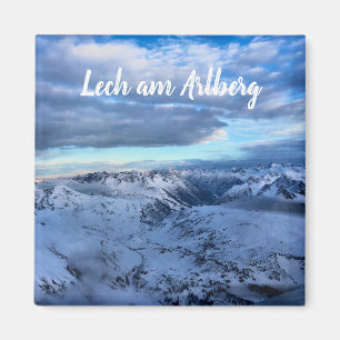 Söt Lech am Arlberg i Österrike Magnet