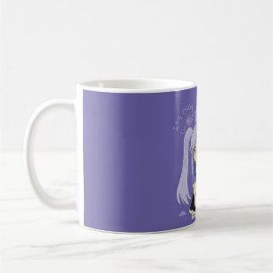 Söt ledsen tjej handritad illustration – Det är ok Kaffemugg