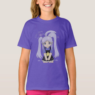Söt ledsen tjej handritad illustration – Det är ok T Shirt