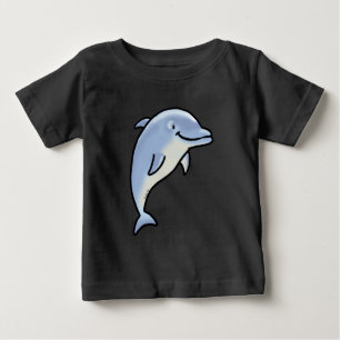 Söt Leende Delfin T Shirt