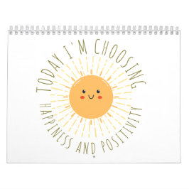 Söt leende sol  kalender