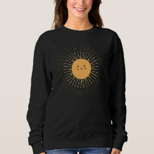 Söt leende sol t shirt