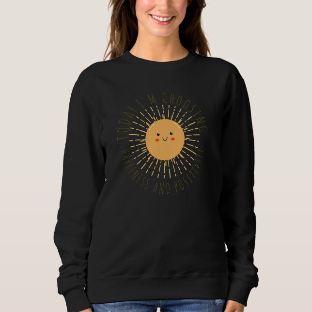 Söt leende sol  t shirt (Framsida)