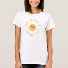 Söt leende sol  t shirt