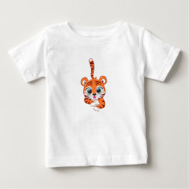 Söt Lejon Baby T-Shirt