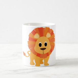 Söt Lejon Kaffemugg