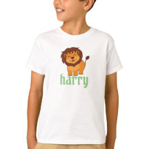 Söt lejon med ditt namn