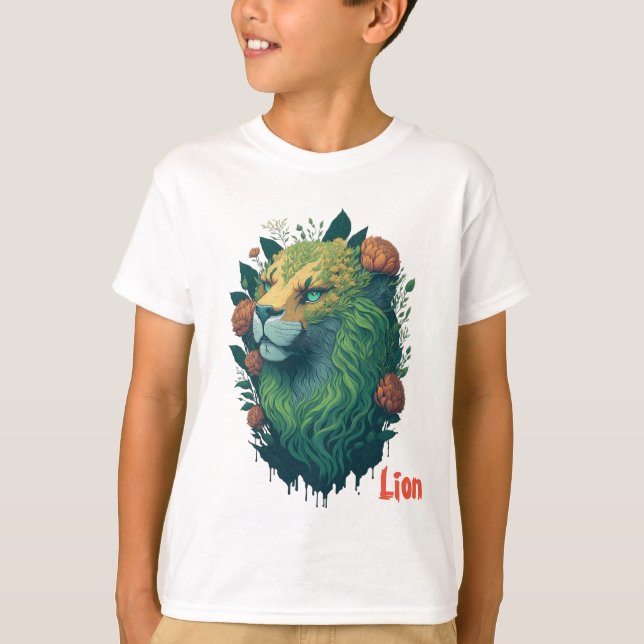SÖT LEJON T SHIRT (Framsida)