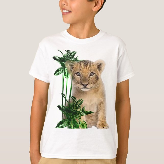 Söt-lejona-unge T Shirt (Framsida)