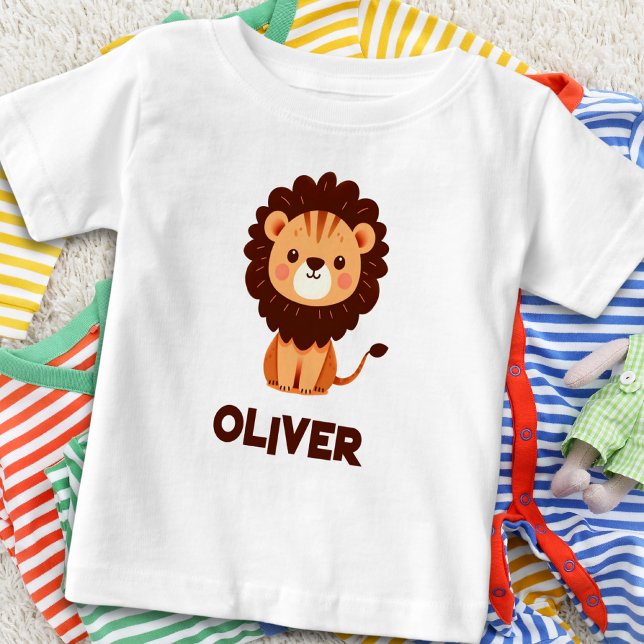 Söt lejonunge personlig t shirt (Skapare uppladdad)