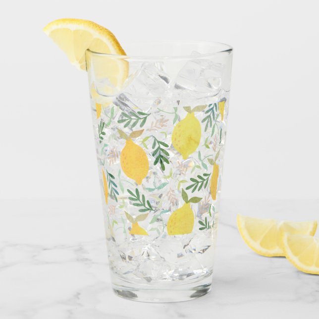 Söt Lemonade Glaskopp (Framsida Ice)