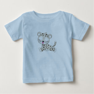 Söt leopardbaby T-shirt