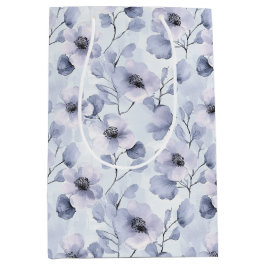 Söt Lila blommor födelsedag