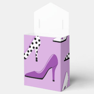Söt Lila Deluxe-Högklackar Presentaskar