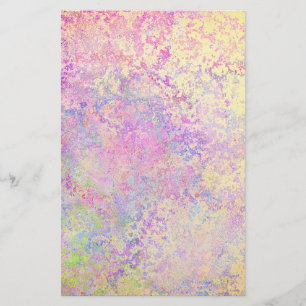 Söt lila guld och rosa struktur brevpapper
