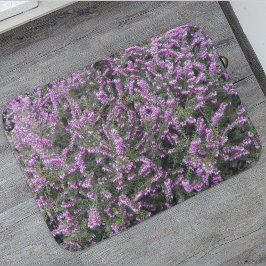 Söt Lila Heather Blommigt Badrumsmatta