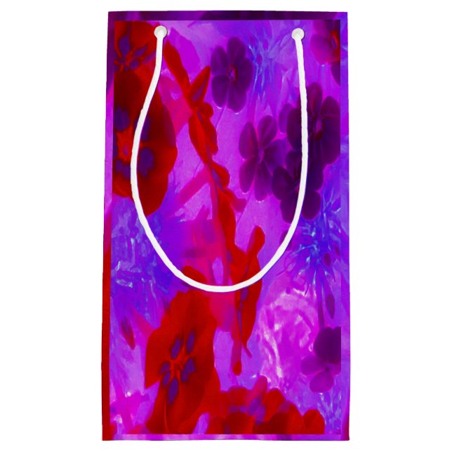 Söt Lila och Red Garden Phlox Flowers (Framsidan)