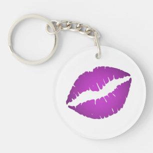 Söt Lila Ombre Lipstick Pout Kiss
