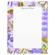 Söt Lila Personlig av Blommigt i  av 