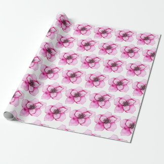 Söt Lila Watercolor Ro Presentpapper