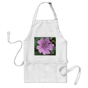 Söt Lila Wildblomma Apron Förkläde