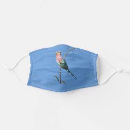 Söt Lilac Brested Roller Bird