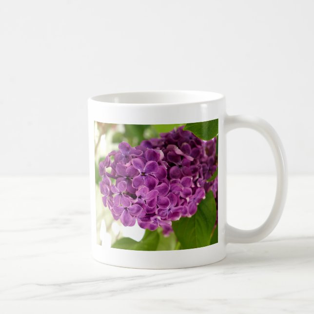 Söt Lilac Kaffemugg (Höger)
