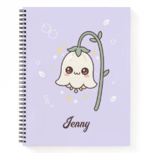Söt liljekonvaljblomma Kawaii