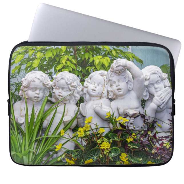 Söt lilla änglar.. laptop fodral (Framsidan)