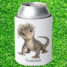 Söt lilla australisk goanna