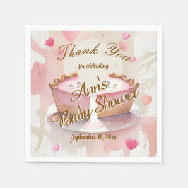 Söt lilla baby baby shower servetter