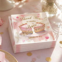 Söt lilla baby baby shower servetter