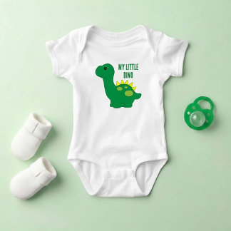 Söt lilla dinosaurie t shirt