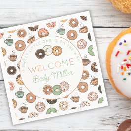 Söt lilla en Mumsar Babyshower Personlig Pappersservett