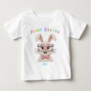Söt lilla flicka Första påskharen T Shirt
