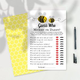 Söt lilla honungsbin Babyskor Gissa vem som spelar