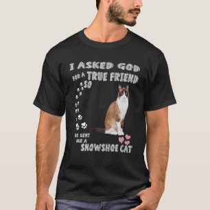 Söt lilla kattunge säger mamma pappa älskare tryck t shirt