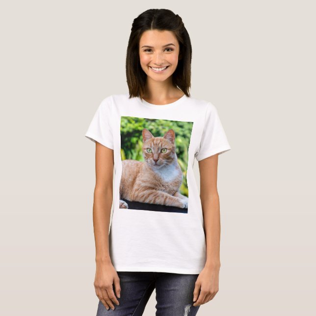 Söt lilla kattunge t shirt (Hel framsida)