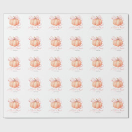 Söt lilla pumpdockans rosa är på väg presentpapper