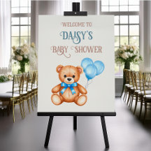 Söt lilla Unge Baby Shower Välkommen
