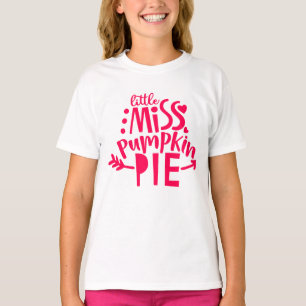 Söt lille fröken Pumpkin Paj Barn T-Shirt