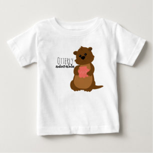 Söt lite utterutslagsplats t shirt